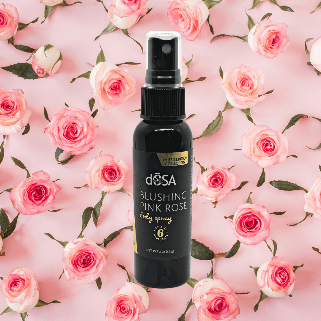 Blushing Pink Rose Moisture Seal Body Spray