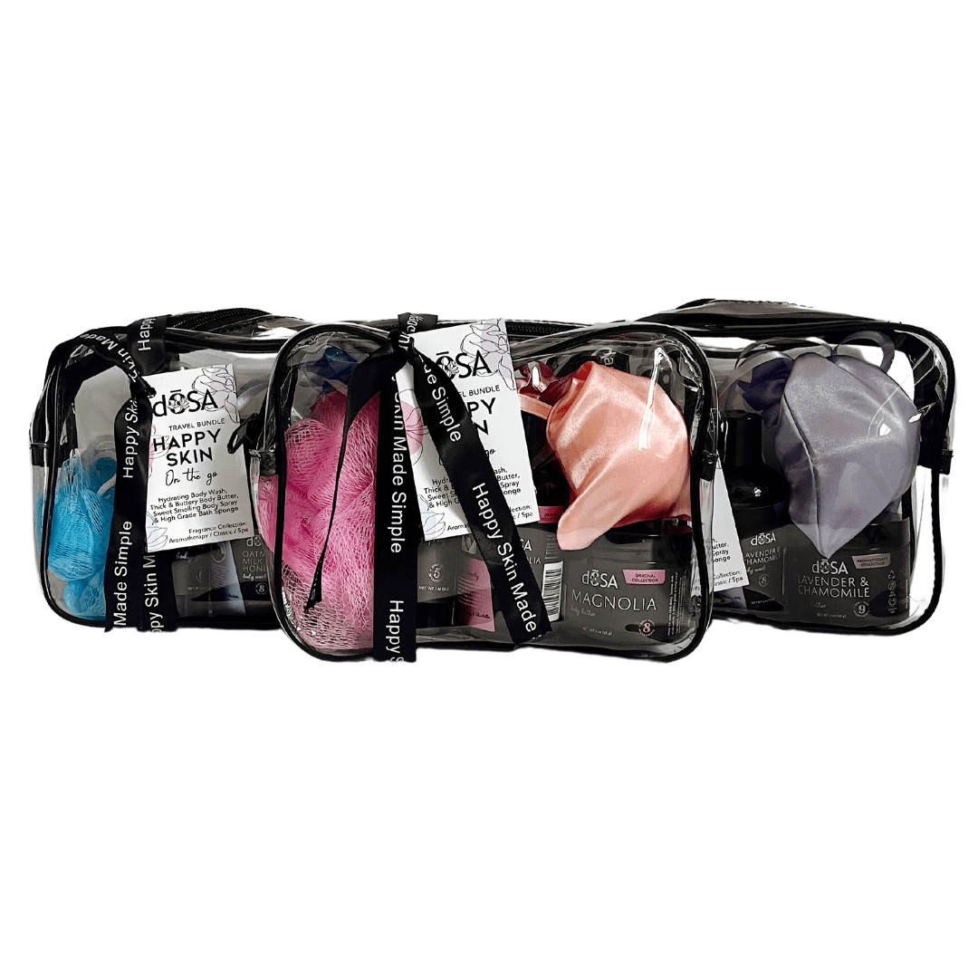 HELLO HAPPY SKIN: Travel Bundle (Choose Your Fragrance)