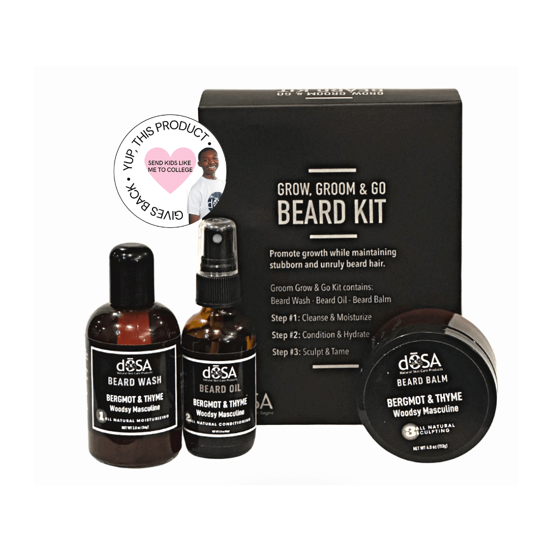 Grow, Groom &amp; Go Beard Kit (Buyer&